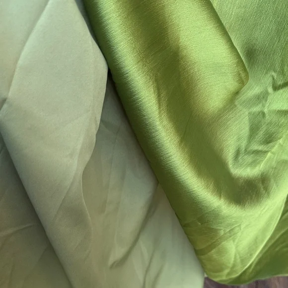 Bari Jay Strapless Lettuce /Lime Green Gown XS - Picture 9 of 9